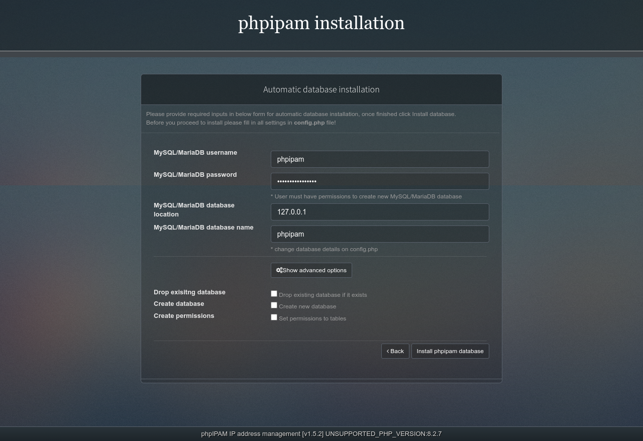Guia passo a passo para instalação do phpIPAM, um Software de Gerenciamento  de Endereços IP - Remontti