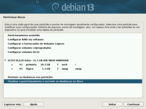 Instalação do Debian 13 Trixie limpa passo-a-passo (netinst) - Remontti
