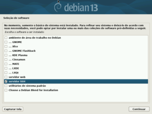 Instalação do Debian 13 Trixie limpa passo-a-passo (netinst) - Remontti